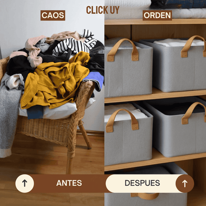 Canasto organizador para el hogar